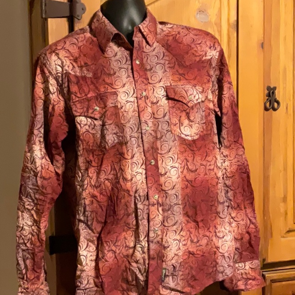 Men’s Retro Wrangler Long Sleeve Shirt